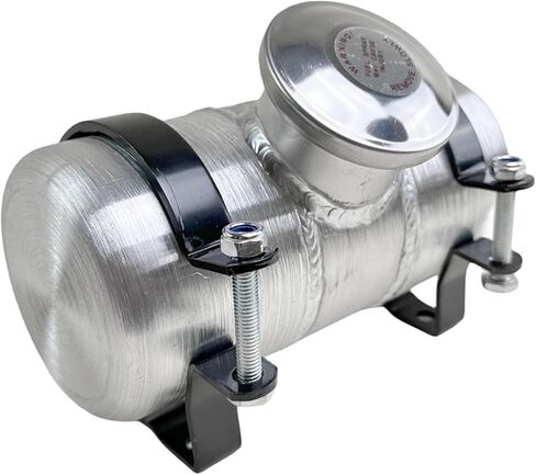 JSD Universal 0.38 Gallon 4 x 8"Aluminum Small Gas Tank Fuel Cell Center Fill 1/8NPT Outlet Minibike in Saudi Arabia