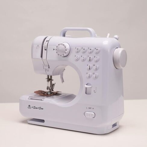MICHLEY LSS-505+ Desktop 12-Stitch Sewing Machine, White in Kuwait
