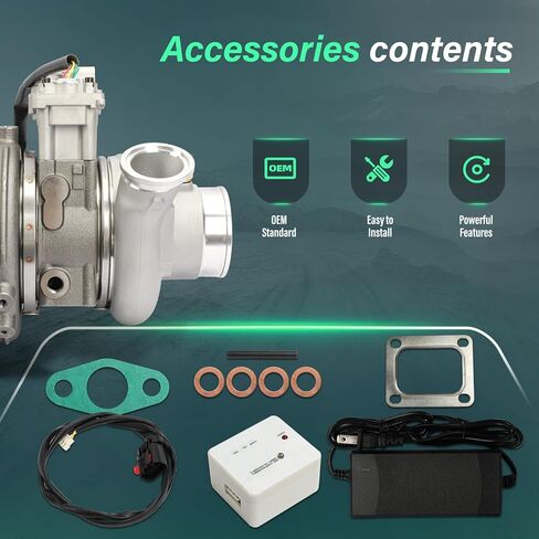 Turbocharger Assembly with Turbo Actuator HE400VG HE451VE Turbocharger 3781360 Fit for 2010-Cummins Heavy-Duty Truck with ISX15 Engine in Saudi Arabia