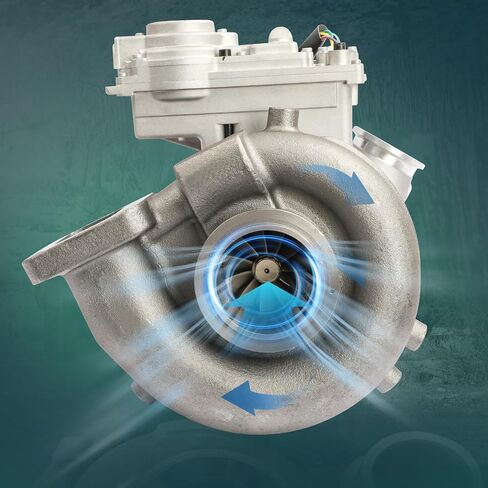Turbocharger Assembly with Turbo Actuator HE400VG HE451VE Turbocharger 3781360 Fit for 2010-Cummins Heavy-Duty Truck with ISX15 Engine in Saudi Arabia