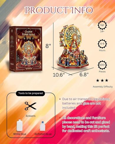 مجموعة منزل مصغر لمحطة قطار Steampunk DIY - طقم بيت الدمى على الطراز الفيكتوري الخيالي لمدينة فانتوم - ألغاز خشبية ثلاثية الأبعاد، كتاب منزل صغير زاوية عيد الميلاد وعيد الهالوين in Saudi Arabia