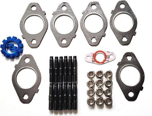 PB Exhaust Manifold Gaskets, Stud & Nut kit fits Dodge Cummins 5.9,6.7 24v 98.5-19 in Saudi Arabia