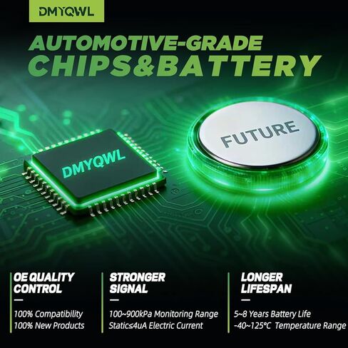 4 قطع مستشعر TPMS مبرمج مسبقًا، مستشعرات إطارات 315 ميجا هرتز تناسب GMC&Buick- Sierra(07-19)|Sierra 1500/Sierra 2500 (07-19)|Yukon(07-20)|Terrain(10-20)| الظهور (13-22)|الجيب (08-17) استبدال#13598771 in Kuwait