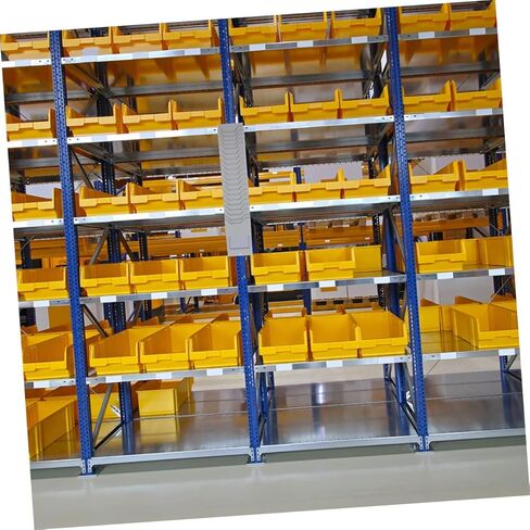 Tofficu Warehouse Organizer for Employee Badges Adjustable Material Card Holder 10 Slots for Timekeeping in Saudi Arabia