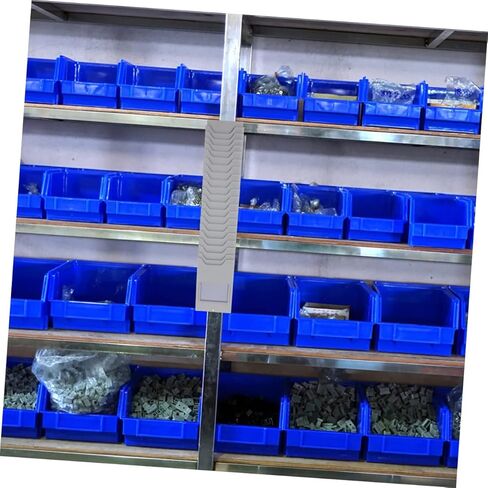 Tofficu Warehouse Organizer for Employee Badges Adjustable Material Card Holder 10 Slots for Timekeeping in Saudi Arabia