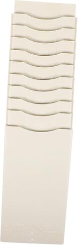 Gadpiparty Business Card Holder Rack Cards Storage Organizer for Attendance Labels Slot Wall Mount Design for Home Office School and Warehouse Supplies in Saudi Arabia