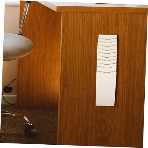 Gadpiparty Business Card Holder Rack Cards Storage Organizer for Attendance Labels Slot Wall Mount Design for Home Office School and Warehouse Supplies in Saudi Arabia