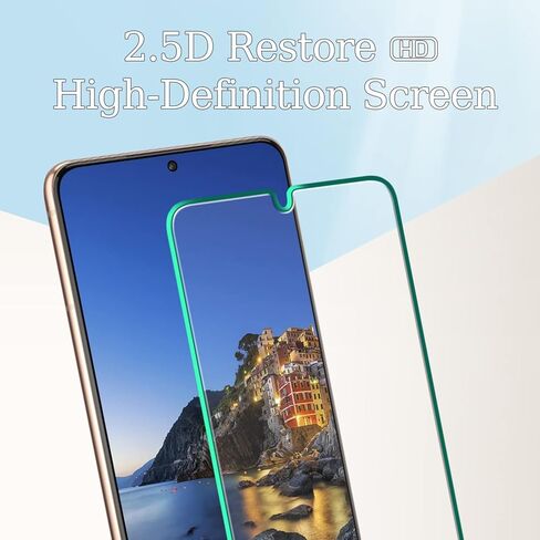 Kesuwe [3-Pack] Screen Protector for Samsung Galaxy A12 Tempered Glass, 9H Hardness, Anti Scratch, Bubble Free, Easy to Install, Case Friendly in Saudi Arabia