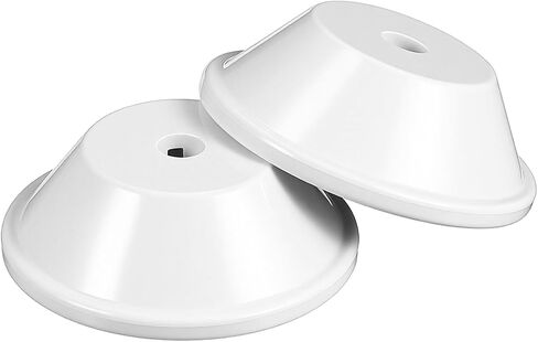 قطعتان من غطاء البكرة لآلة الخياطة، أجزاء ملحقات ماكينة الخياطة، حامل غطاء دبوس من البلاستيك الأبيض مناسب لآلات 3223 3232 3321 3323 4423 4432 8280 in Kuwait