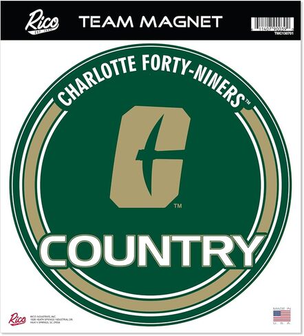 Rico Industries NCAA Boise State Broncos Standard 8" Round Magnet in Saudi Arabia