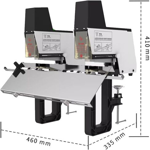 Electric Stapler Rapid,Metal Desktop Stapler,9-Speed Desktop Automatic Binding Machine with Foot Switch,for Documents,Books,Reports,Papers doublehead in Saudi Arabia