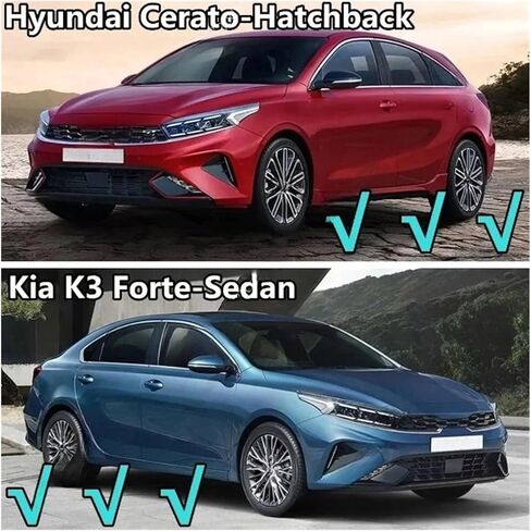 متوافق مع Hyundai Kia Cerato K3 Forte GT GT-LINE 2021-2024 المصد الأمامي للشفاه المفسد الفاصل الناشر التحديثية طقم الجسم المضاد للتصادمات وتعديل السيارات in Kuwait