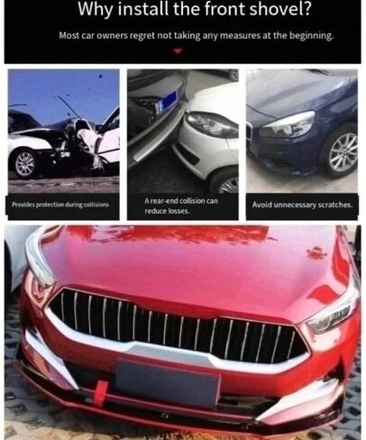 متوافق مع Hyundai Kia Cerato K3 Forte GT GT-LINE 2021-2024 المصد الأمامي للشفاه المفسد الفاصل الناشر التحديثية طقم الجسم المضاد للتصادمات وتعديل السيارات in Kuwait