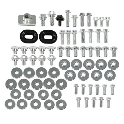 G-PLUS Plastics Bolt Kit Compatible with Honda Cr 60 80 85 125 250 450 480 500 Silver in Saudi Arabia