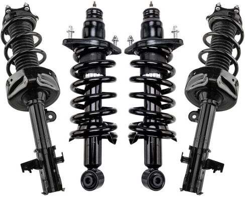 Front Pair Complete Struts with Coil Spring Assembly Compatible with 2007 2008 2009 2010 2011 2012 2013 2014 Honda CR-V Shock Absorbers Kit -272491-272492 (Set of 2) in Kuwait