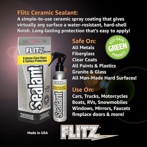 Flitz CS02930: زجاجة رذاذ سعة 946 مل / 32 أونصة كوارت in Kuwait