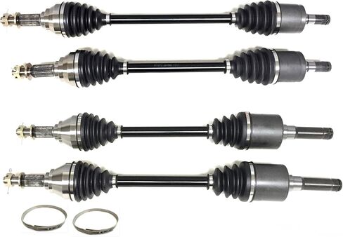 Precision Full CV Axle Set for John Deere AM137010, AM142936, AM141847, Front & Rear, 4140 Chromoly Steel, Exact Fit, Heat-Treated, ATVPC in Saudi Arabia