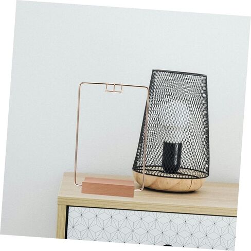 Flip Calendar Holder Desk Stand Metal Bracket Compact Design Professional Office Desktop Calendar Accessory Elegant Sophisticated Workspace Organizer in Saudi Arabia