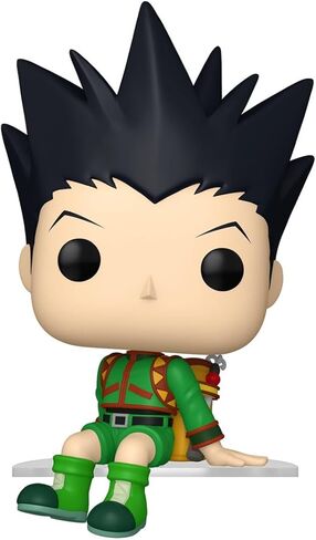 Funko Pop! Animation: Hunter X Hunter - Gon Freecss (Sitting) - Collectable Vinyl Figure - Gift Idea - Official Merchandise - Toys for Kids & Adults - Anime Fans - Model Figure for Collectors in Saudi Arabia