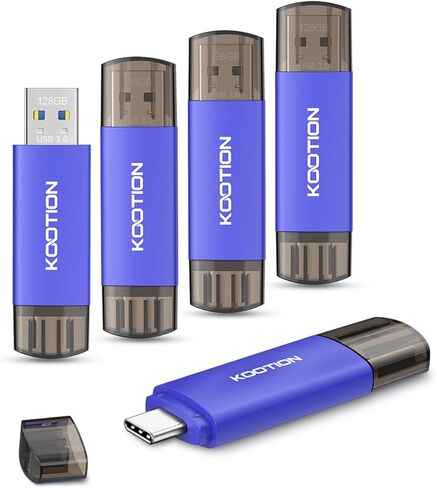 512GB USB C Flash Drive, KOOTION 2-in-1 Type-C Flash Drive USB-A & USB-C 3.0 Dual Drive OTG, Thumb Drive Memory Stick for Android Smartphone/Tablet/PC in Saudi Arabia