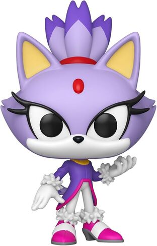 فانكو بوب! الألعاب: Sonic The Hedgehog - Blaze - Blaze The Cat - شخصية الفينيل القابلة للتجميع - فكرة هدية - البضائع الرسمية - ألعاب للأطفال والكبار - عشاق ألعاب الفيديو in Saudi Arabia