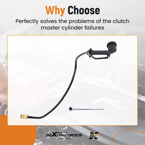 maXpeedingrods Clutch Master Cylinder and Line Assembly for Chevrolet S10, for GMC Sonoma 1998-2003 2.2L L4, Replace 5207818 15718351 in Saudi Arabia