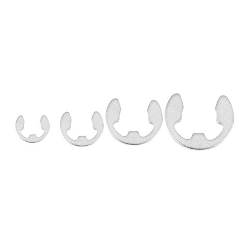 Generic 120 قطعة 304 الفولاذ المقاوم للصدأ E كليب غسالة تشكيلة أطقم حلقة الاحتفاظ بحلقة إحكام لقفل العمود M1.5-M10 in Kuwait