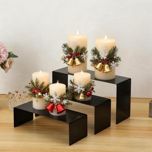 Purse Display Stand Handbag Display Stand Black Stainless Steel Display Risers Showcase Stand Product Stand Set in Kuwait