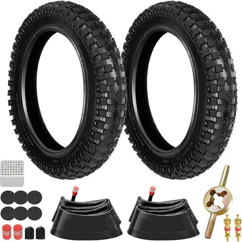 HIAORS 2 قطعة 12.5 × 2.75 (12 1/2 × 2 3/4) 12-1/2 × 2.75 أنبوب داخلي صغير للدراجة الترابية TR13 صمام مستقيم لشفرات الحلاقة الكثبان الرملية وصواريخ الأوساخ MX350 MX400 X-Treme أجزاء سكوتر كهربائي in Saudi Arabia