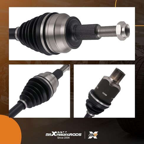 مجموعة عمود المحور الأمامي من maxpeedingrods لـ Dodge Ram 1500 2002-2010، لـ Ram 1500 2011، جانب السائق أو الراكب، استبدال # 5072389AA، 5072389AB in Kuwait