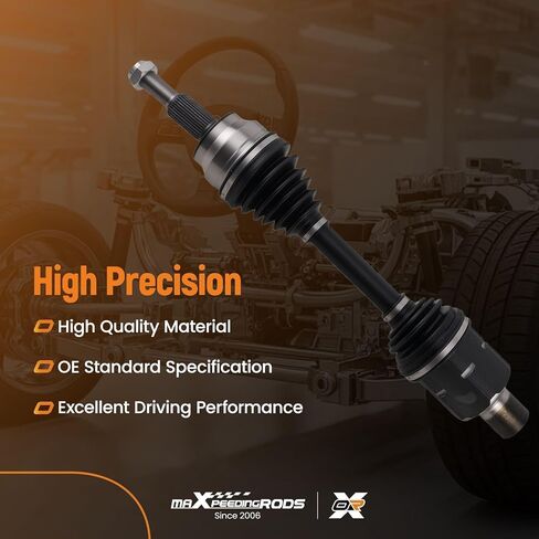 مجموعة عمود المحور الأمامي من maxpeedingrods لـ Dodge Ram 1500 2002-2010، لـ Ram 1500 2011، جانب السائق أو الراكب، استبدال # 5072389AA، 5072389AB in Kuwait