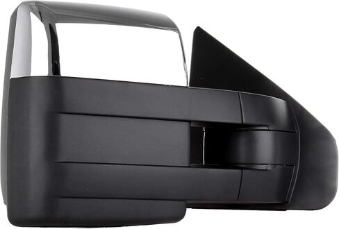زوج مرايا السحب من Aintier مناسب لـ 1997-2003 لسيارة Ford For F150 القياسية الكابينة الممتدة مع تعديل الطاقة بدون تسخين ولا ضوء إشارة الانعطاف، مرايا سحب سوداء in Saudi Arabia