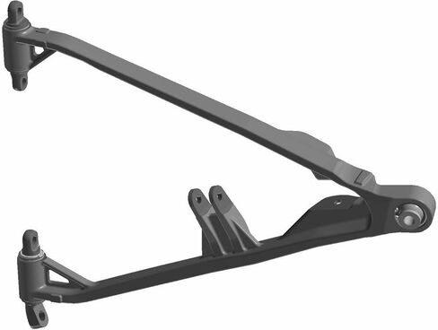 مجموعة ذراع التحكم في Polaris Snowmobile، سفلي، يمين، أسود متوسط ​​اللمعان، قطعة OEM الأصلية 1824893-067، الكمية 1 in Kuwait