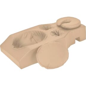 Earthlite Pregnancy Massage Cushion & Headrest - Full Body Pregnancy Bolster/Ideal After Breast Surgery & Lower Back Pain in Kuwait
