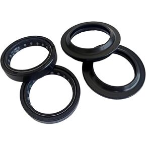 43x55x11 43 * 55 Front Shock Fork Damper Shaft Oil Seal Retainers 43 55 Dust Cover Lip For 1099 STREETFIGHTER S 2009-2013(4pc Seal 4pc Cover) in Kuwait