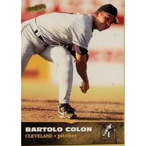 BARTOLO COLON 1996 THE SCORE BOARD ROOKIE CARD #164 (CLEVELAND INDIANS) FREE SHIPPING AND TRACKING in Saudi Arabia