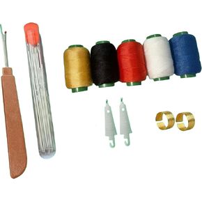 36PCS Sewing Tool Set，Stainless Steel Sewing Needle Kit - Compact Portable with Easy Threader, Durable Safe Complete Tools for Sewing Enthusiasts & Adults in Kuwait