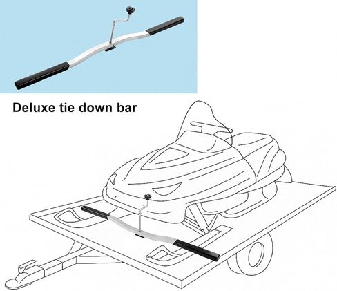 Blulu 2 حزمة من ملحقات مقطورة الثلج على الجليد شريط ربط للأسفل للتزلج شريط ربط للأسفل مجموعة أمان مع كرنك ولوحة in Kuwait