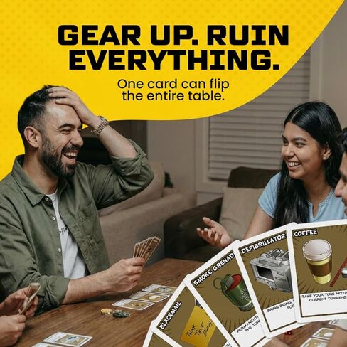 Pull the Pin Games Good Cop Bad Cop - ألعاب الطاولة وألعاب الورق من أجل متعة ملحمية - لعبة بطاقات الهوية المخفية - خصم اجتماعي سريع الخطى - سهلة التعلم - 4-8 لاعبين - لعبة عائلية حائزة على جوائز in Saudi Arabia