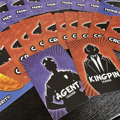 Pull the Pin Games Good Cop Bad Cop - ألعاب الطاولة وألعاب الورق من أجل متعة ملحمية - لعبة بطاقات الهوية المخفية - خصم اجتماعي سريع الخطى - سهلة التعلم - 4-8 لاعبين - لعبة عائلية حائزة على جوائز in Saudi Arabia