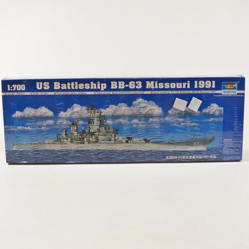 عازف البوق 1/700 سفينة حربية أمريكية BB-63 ميسوري 1991 #05705 بواسطة عازف البوق in Saudi Arabia