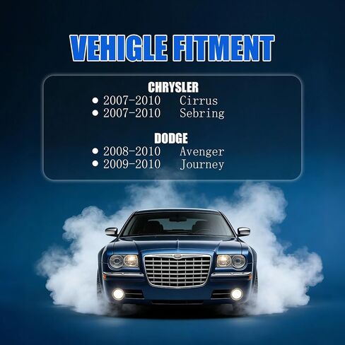 2PCS Rear Lower Forward Control Arm Kit Compatible with 2007-2010 Chry.sler Sebring/Cirrus, 2008-2010 Dodge Avenger, 2009-2010 Dodge Journey - Driver & Passenger Side Replacement RK641853 in Kuwait