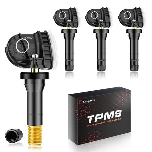 315 ميجا هرتز TPMS، مستشعر ضغط الإطارات المبرمج مسبقًا من Ford مناسب: Explorer(2015-2021)، F150(2015-2020)، F250/F350(2015-2021)، F250/F350 SD(2016-2024)، إيدج (2015-2024)، ترانزيت (2019-2021)، موستانج (2015-2023)(4 قطع) in Kuwait