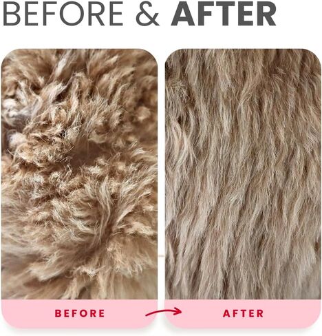 Lillian Ruff Leave-In Dog Conditioner & Detangler Spray - pH Balanced After-Bath No Rinse Hydrating Dog Conditioning Spray - Silky Shine Spray For Dry Skin Itch Relief, Detangling & Dematting (Gallon) in Kuwait