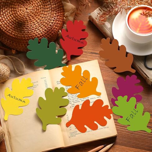 Geyee 108 Pcs Fall Leaf Cutouts for Bulletin Board Thanksgiving Classroom Paper Leaves Cutouts Die Cuts Decoration for DIY Kids Projects Autumn Craft School Party Decor(Fall Leaves) in Saudi Arabia
