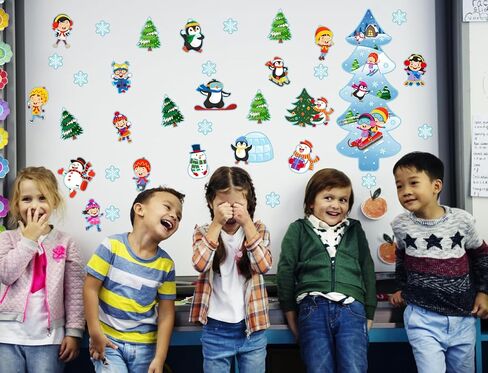 WaaHome Jesus is Born Christian Bulletin Board Decorations Set 38pcs Religious Nativity Scene Cutouts Birth of Jesus Bulletin Board Borders for Kids Christmas Sunday School Classroom Decorations in Saudi Arabia