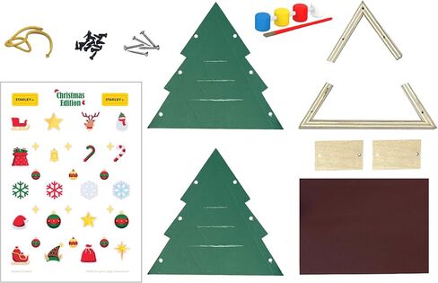 صندوق الأدوات الأحمر ستانلي جونيور هدية العيد إصدار عيد الميلاد (بيت خبز الزنجبيل) in Kuwait