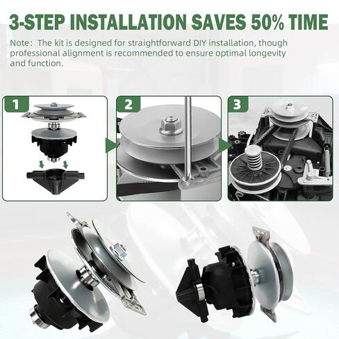 مجموعة البكرة الأساسية MIA13031 تناسب ناقل الحركة RT400 المتوافق مع جزازات طراز John Deere D105 E100 X105 X106 التي تحل محل MIA12481 GT79398-B GT79398-A، GT79398 in Kuwait