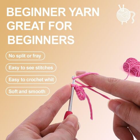 Crochet Kit for Beginners - Amigurumi Animal Crochet Kit with Video Tutorial | Complete DIY Starter Kit for Adults, Teens & Kids | Creative Craft Gift for Handmade Doll Making (White Duck) in Saudi Arabia