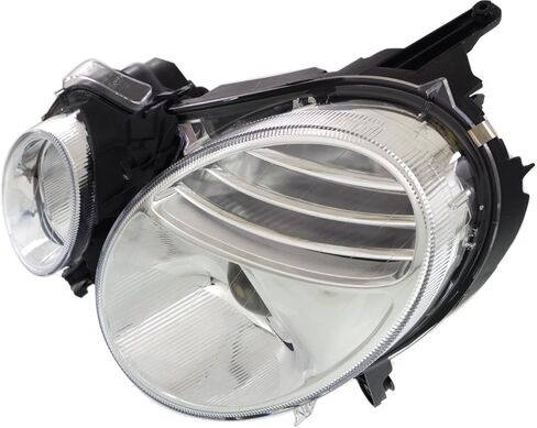مصباح أمامي Garage-Pro Driver Side HID/Xenon لسيارة Mercedes Benz E350 4Matic Base 2006-2009 بدون لمبة (مصابيح) نماذج بدون ضوء زاوية ونظام إضاءة منحنى يستبدل # 2118201761 in Saudi Arabia